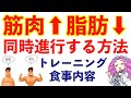 筋肉増やして脂肪を減らす