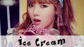 HyunA - Ice Cream (Instrumental   Backing Vocal)