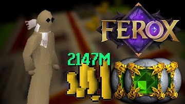 *ALL OR NOTHING!* CRAZY BANK CHUCK ON FEROX #1 RSPS!* 😱🔥 (+ 50$ BOND GIVEAWAY)