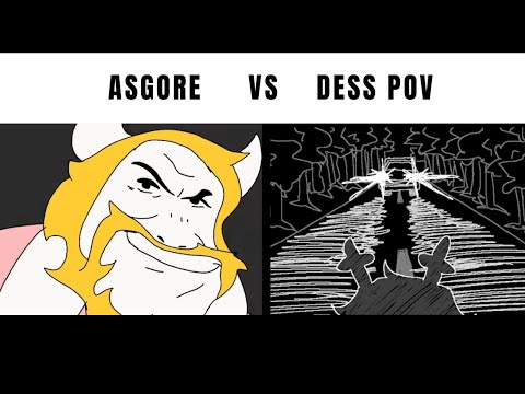 Completa - Asgore run over & Dess response en español