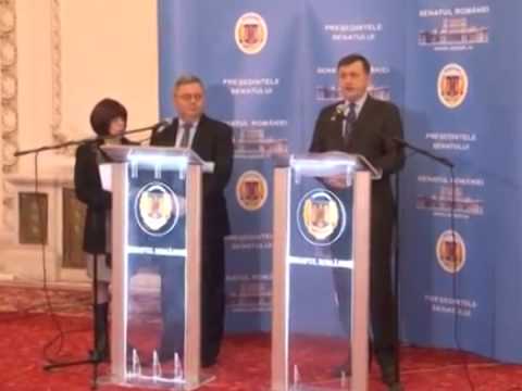 დავით უსუფაშვილისა და კრინ ანტონესკუს ერთობლივი ბრიფინგი