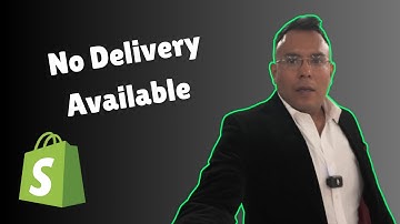 How to Fix No Delivery Available on Shopify 2025
