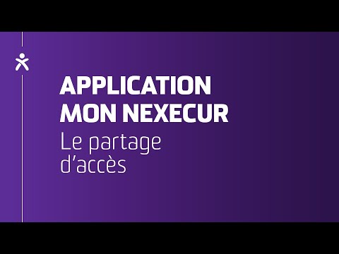 Application Mon Nexecur : le Partage d'accès