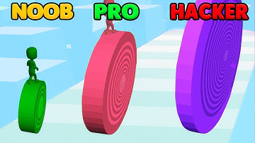 NOOB vs PRO vs HACKER in Canvas Run