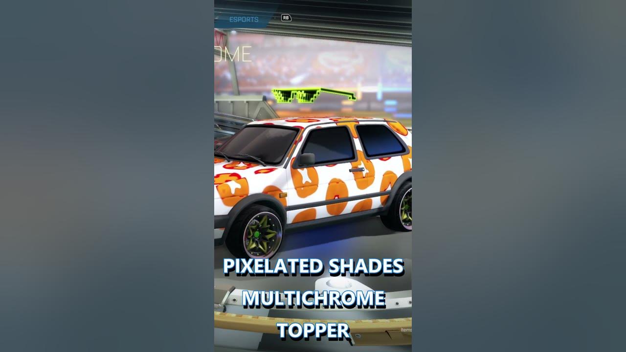 Pixelated Shades Multichrome Exotic Topper YouTube