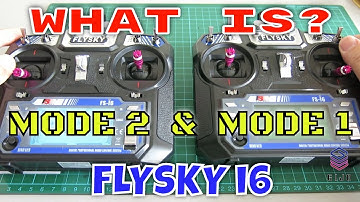 Difference of Mode 1 & Mode 2 | Flysky i6 AFHDS/2A Radio Transmitter