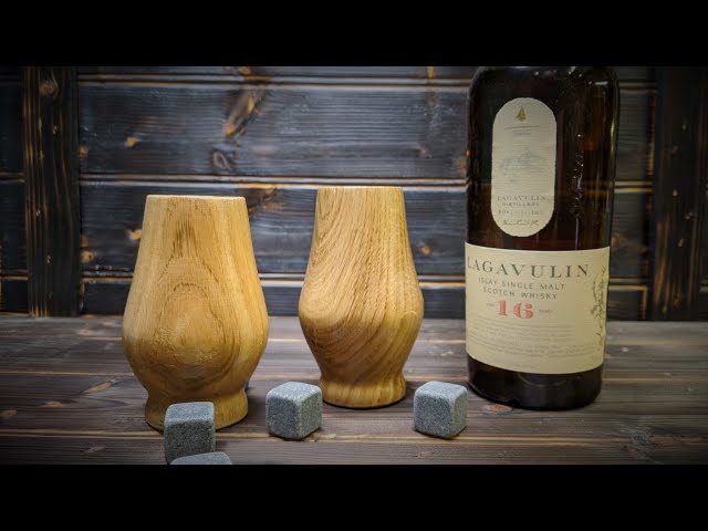 Hardwood Whiskey Glass