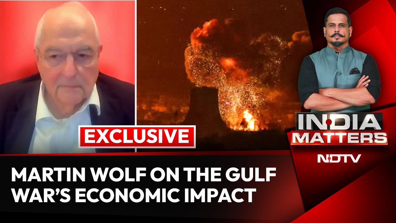 Martin Wolf Interview| Biggest Energy Crisis In Decades - Martin Wolf Blames 'War With No Exit Plan'
