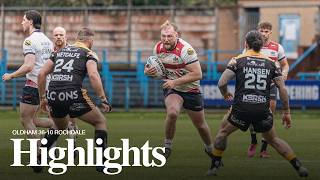 Highlights Oldham 36-10 Rochdale