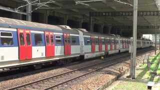港鐵東鐵綫MLR E90 - E23及單頭KTT直通車Z826駛離及駛經大圍站