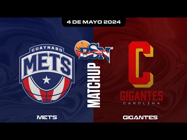 Mets de Guaynabo vs. Gigantes de Carolina - BSN2024