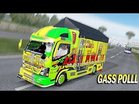  MOD BUSSID Truk Canter Cabe 5 Livery YouTube