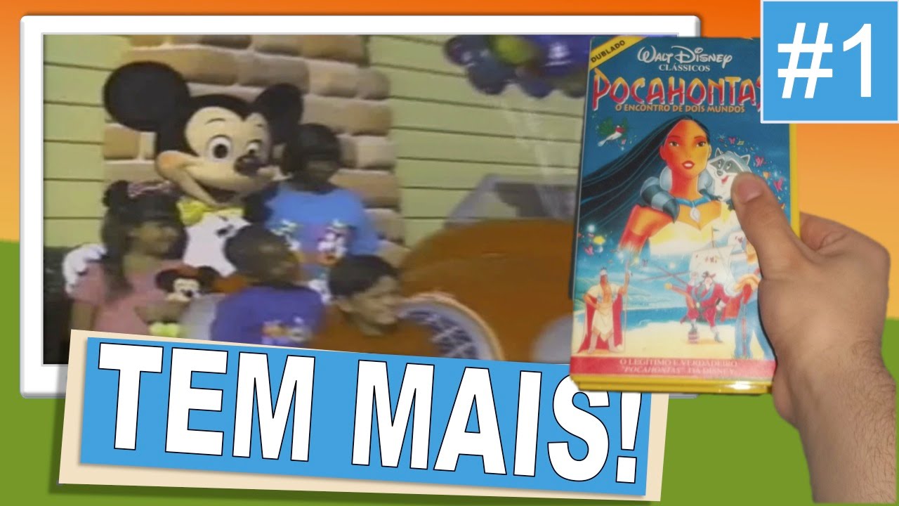 Bônus VHS Pocahontas - Parte 1