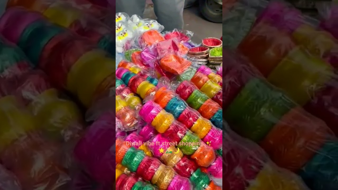 Diwali vibe featuring street shopping | wildlilyy l 