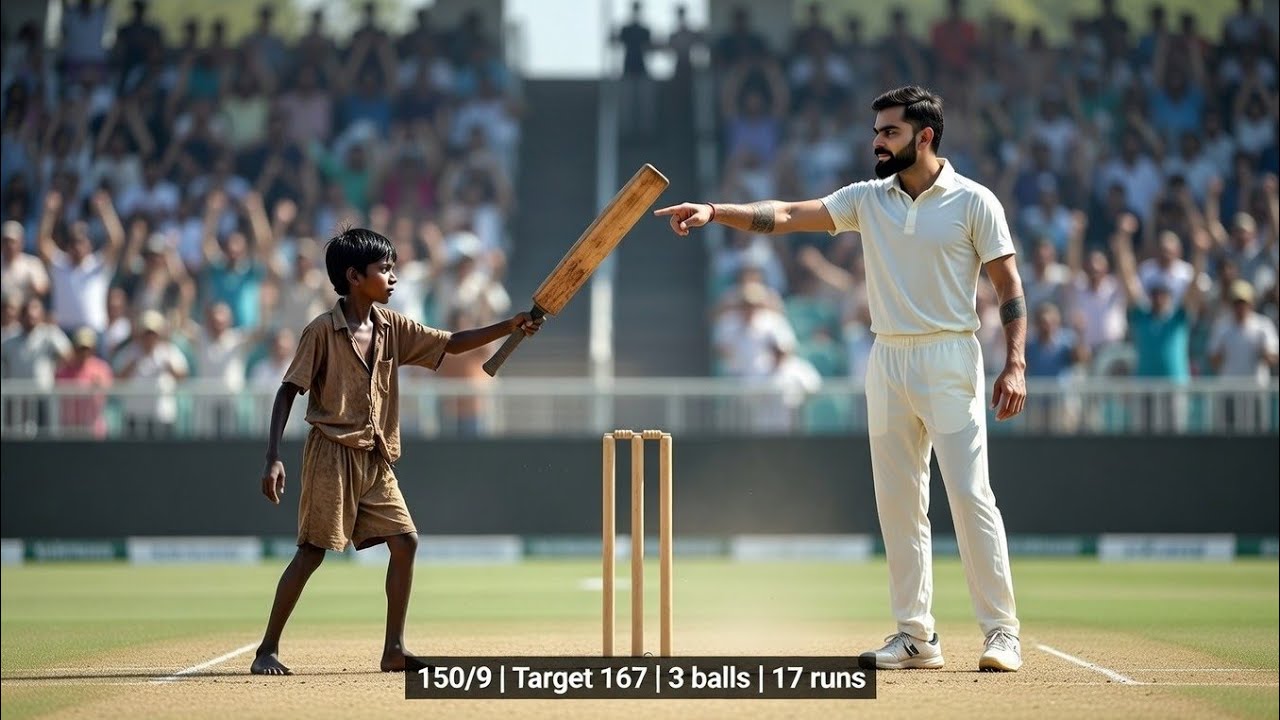 जिसे सबने गरीब भिखारी समझा... उसने 3 गेंद पर 19  मार कर, 10 करोड़ का मैच जिताया भारत को 