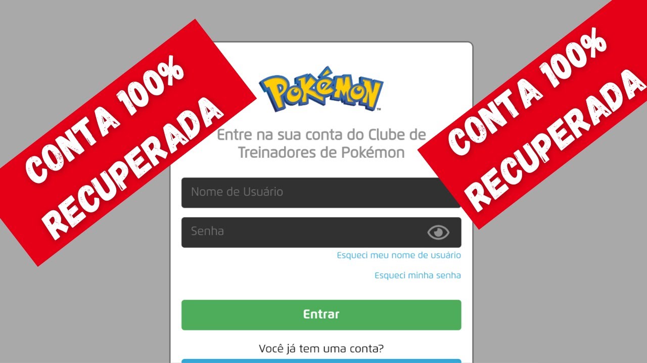 Como recuperar a senha do Pokémon GO