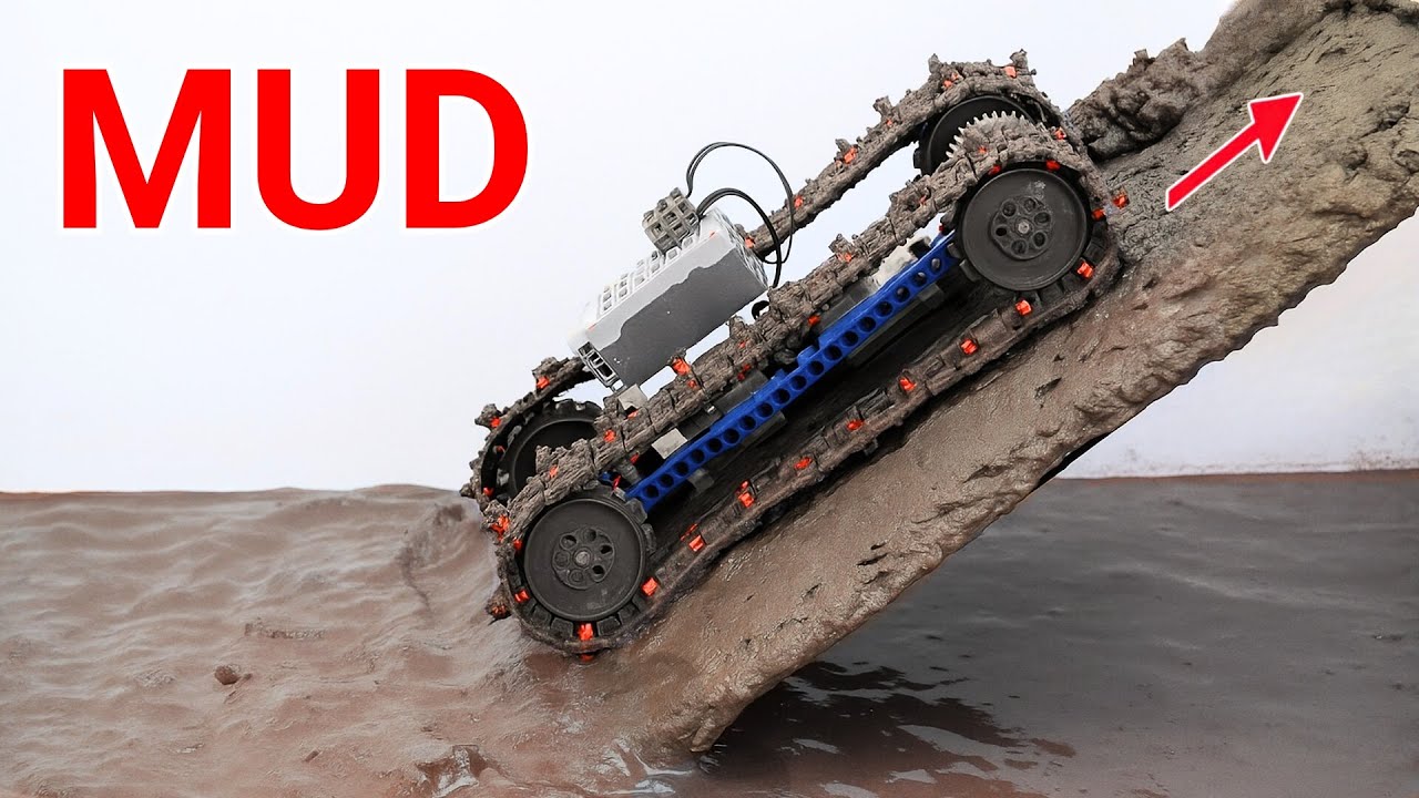 Extreme LEGO Cars Climb the Mud Slope – Who Can Survive? | Brick Sound