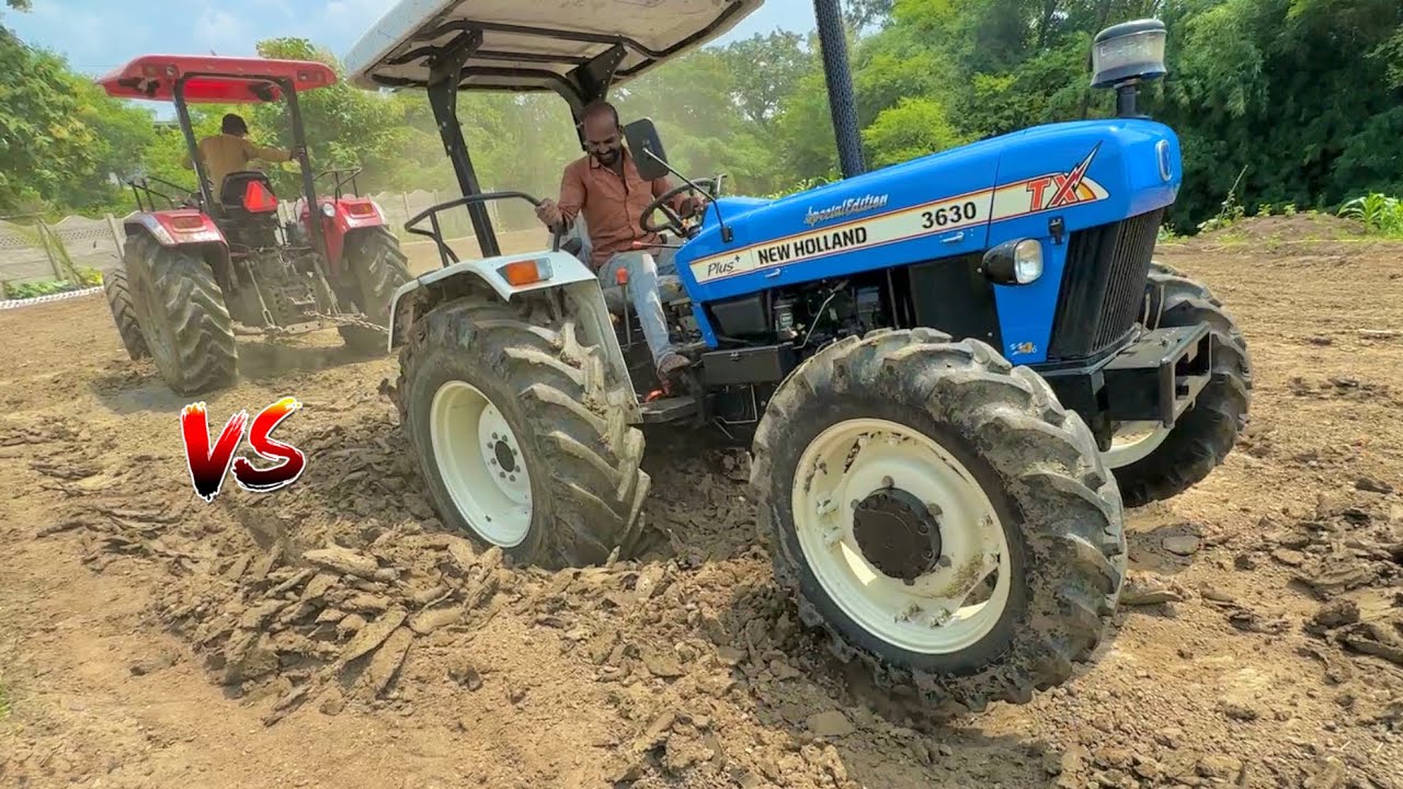 ये मुकाबला गजब हैSonalika 60 Rx vs Mahindra Arjun NOVO 605 vs new Holland 3630 4wd Tractor in Tochan