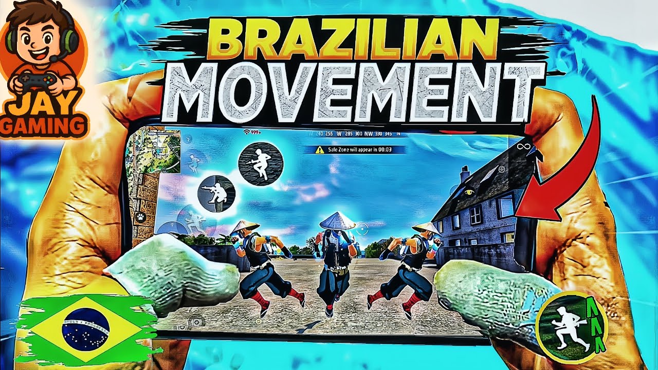 5 Brazilian Movement Tricks in Free Fire 2025 🔥 (OB49 Pro Guide) | 