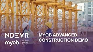 MYOB Acumatica Construction Edition Dashboard Demo