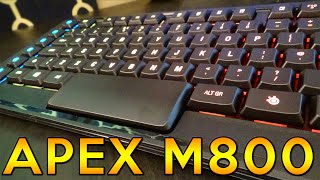 SteelSeries Apex M800 - Mechanical Keyboard Review + Discount Code! | TBNRKENWORTH