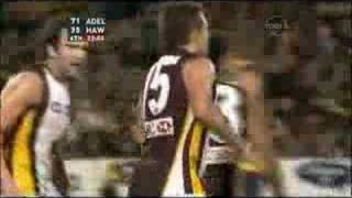 Luke Hodge's Winning Goal vs Adelaide - Round 12 2008