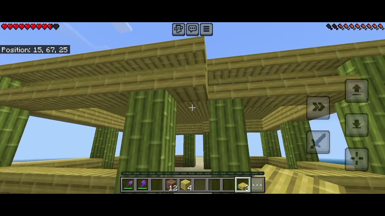 Raw: Realistic Minecraft Build Bamboo House in 24 Minutes - YouTube
