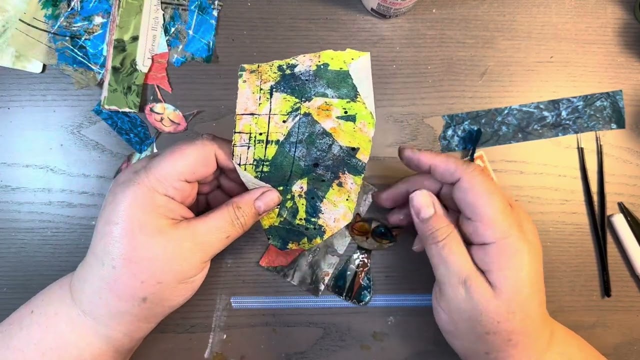 Altered Rolodex Card for FDC3 Challenge