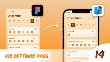 Create ios Settings Page | Translating Figma designs to iOS app | Video 14