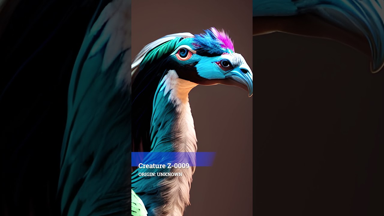 Alien Creature Z-0009 - Exo Biology