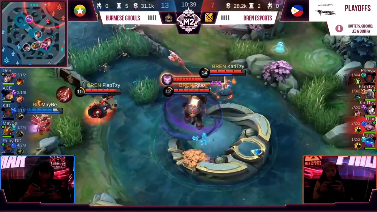 HIGHLIGHT GRAND FINAL M2 WORLD CHAMPIONSHIP - BREN ESPORT VS BURMESE GHOULS GAME 1