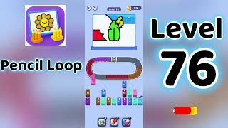 Pencil Loop Level 76 Walkthrough ✏️🧩| Tricky Drawing Puzzle Solution | Go Answer