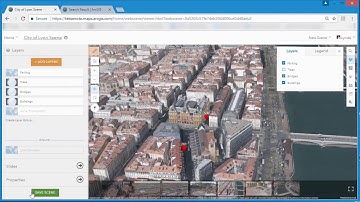 Creating Web Scenes in ArcGIS Online