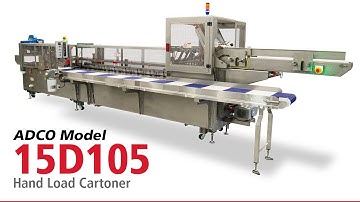 ADCO Model D105 - Hand Load Cartoner