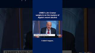 Cnbcs Jim Cramer Weighs In On The Mystery Of Apples Recent Decline