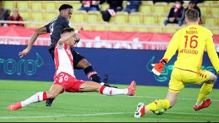 Monaco - Lille 2 2 All Goals & Highlights 19.11.21 France Ligue 1 Match Review