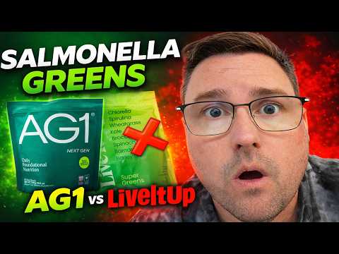 I Quit AG1… Then My New Greens Got Recalled for Salmonella | AG1 vs Live It Up