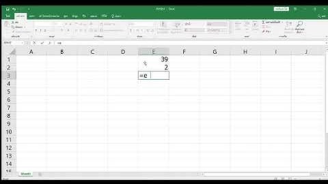 การคูณ ในโปรแกรม Microsoft Excel 2019