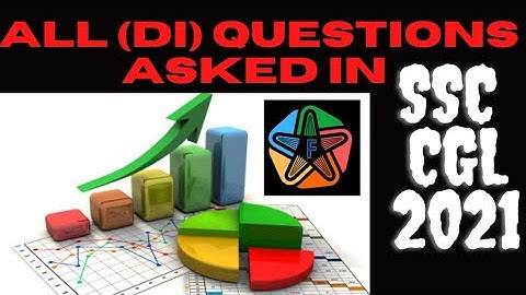 Data Interpretation | All DI Questions asked in SSC CGL 2021 by Freak Education | DI Marathon class
