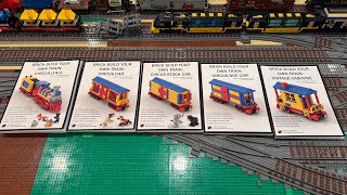 LEGO Trains - Circus Train Instruction Sets By Phoenix Train Works