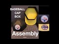 BASEBALL CAP FAVOR & TREAT BOX:  STEP-BY-STEP ASSEMBLY