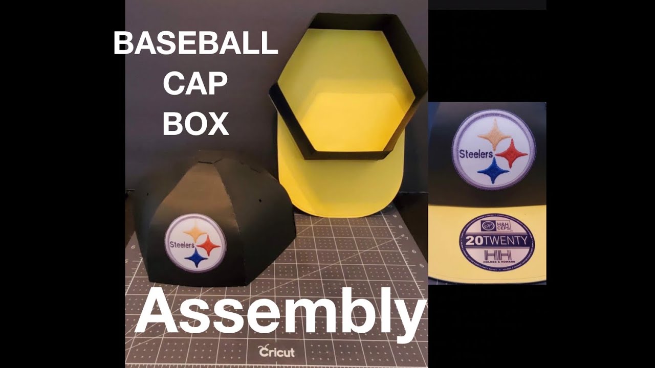 BASEBALL CAP FAVOR & TREAT BOX: STEP-BY-STEP ASSEMBLY ...