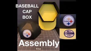 Baseball Cap Favor Treat Box Step By Step Assembly Youtube