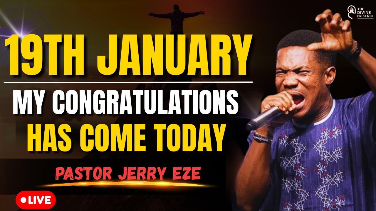 EL-ROI EL-ROI! MY CONGRATULATION HAS COME! PASTOR JERRY EZE | 18TH JANUARY| MIDNIGHT PRAYER