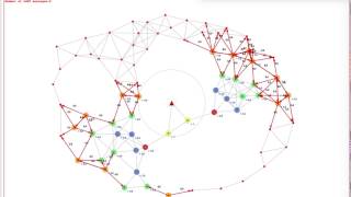CupCarbon: Flooding/Segmentation or Distributed BFS (Breadth First Search) (2/2)