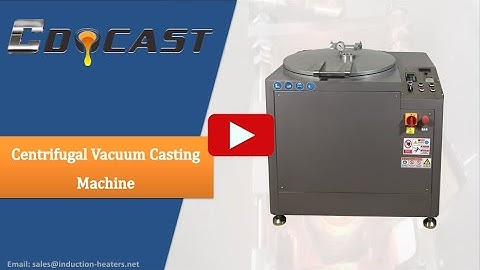 Jewelry making vacuum centrifugal casting machine for platinum & palladium——CDOCAST