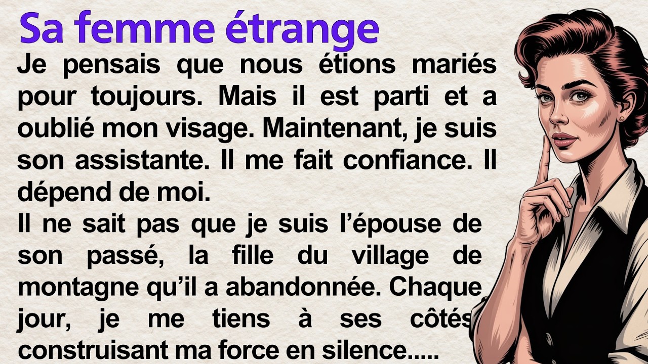 His Stranger Wife | Learn French With Story – Level 1 French Listening Practice | Frenchy Tales