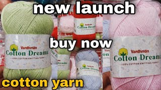 cotton yarn 100% | Vardhaman cotton wools | knitting yarn | limited stock | sk wools screenshot 5