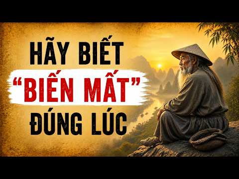 Hãy Biết "BIẾN MẤT" Đúng Lúc | Kiến Thức Cổ Nhân