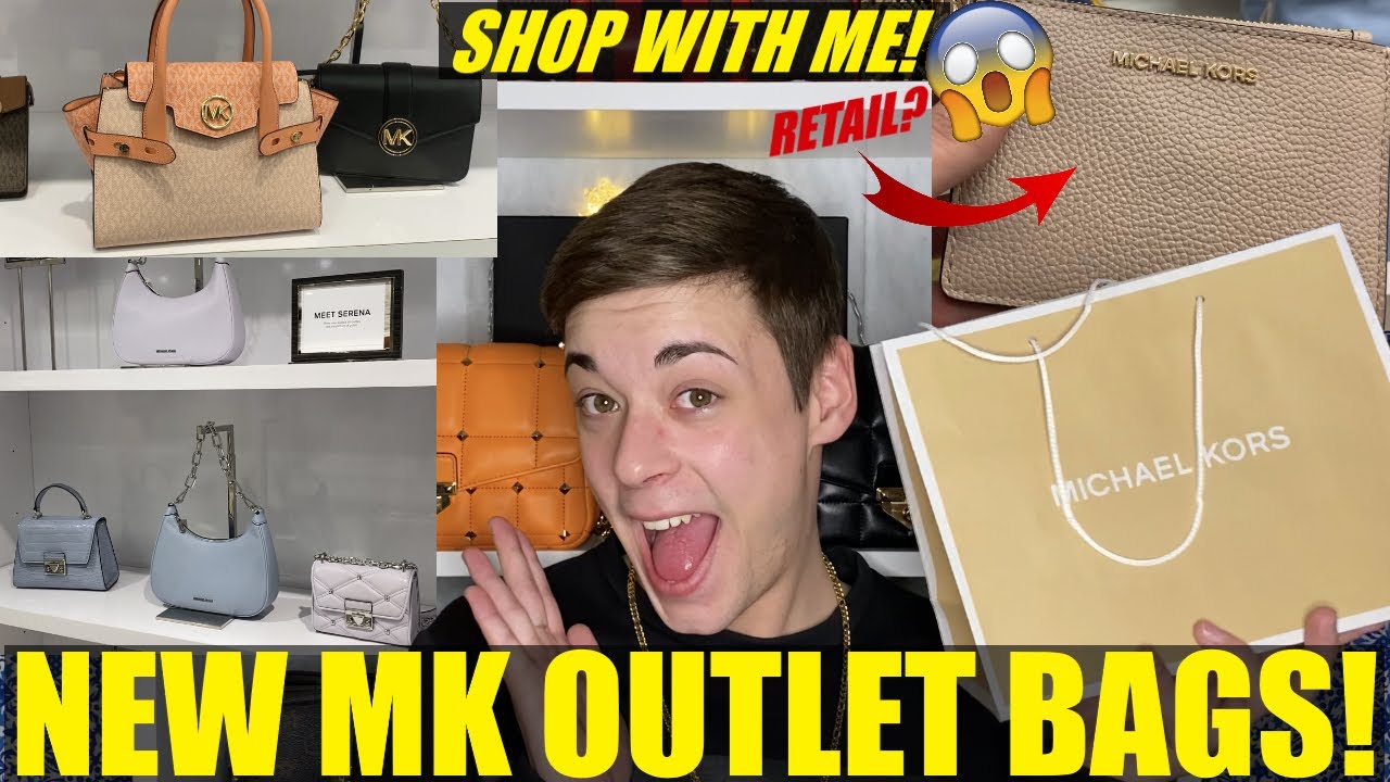 NEW Michael Kors Outlet Bags! Shop With Me + Mini Unboxing! 